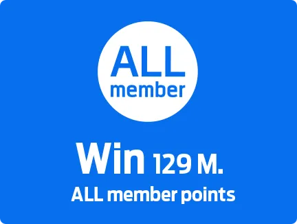 Win Up To 29 Million ALL member Points