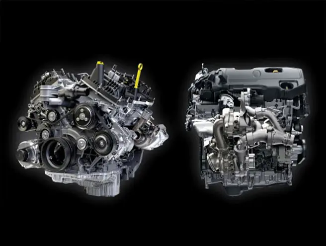 Two Premium Engine Options