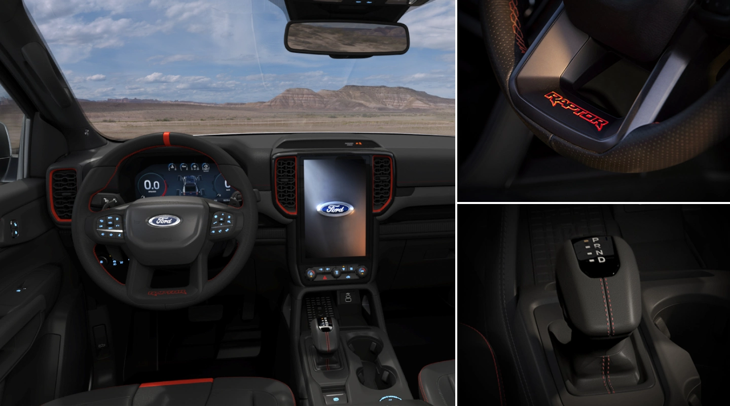 Ranger Raptor Gallery Interior