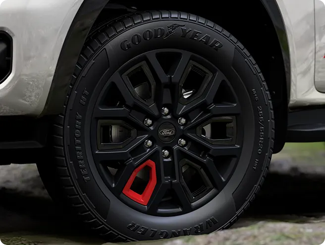 Unique 20-inch wheels