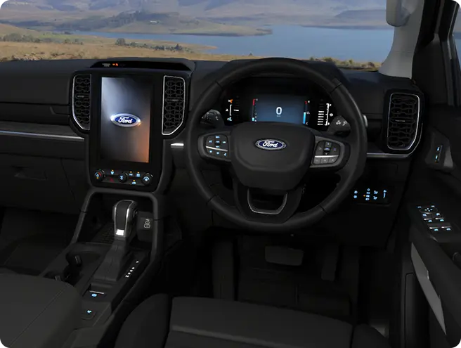 Ford Everest Sport interior