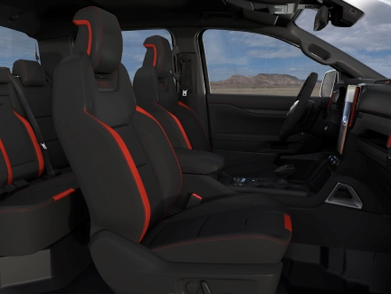 Front and Rear Performance Seats